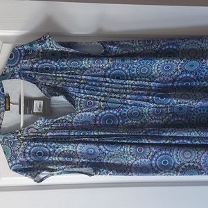 Ladies Plus Long Jersy Dress